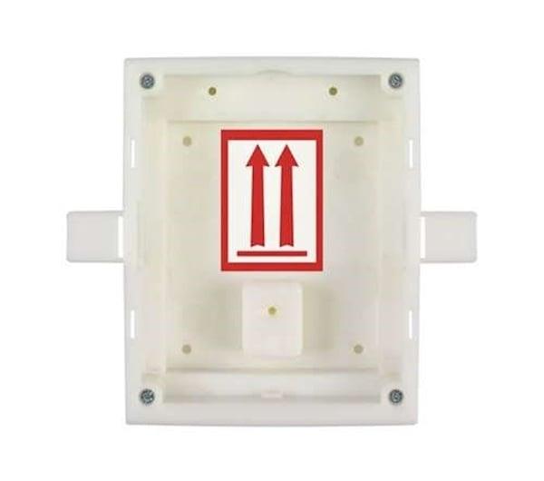 Grote foto 2n inbouwdoos met grootte 1 module voor helios ip solo inbouwmodel audio tv en foto professionele video apparatuur