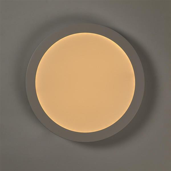 Grote foto wi fi smart plafondlamp rond 30 cm warm tot koel wit 1400 lm 18 w slank design alumi verzamelen overige verzamelingen