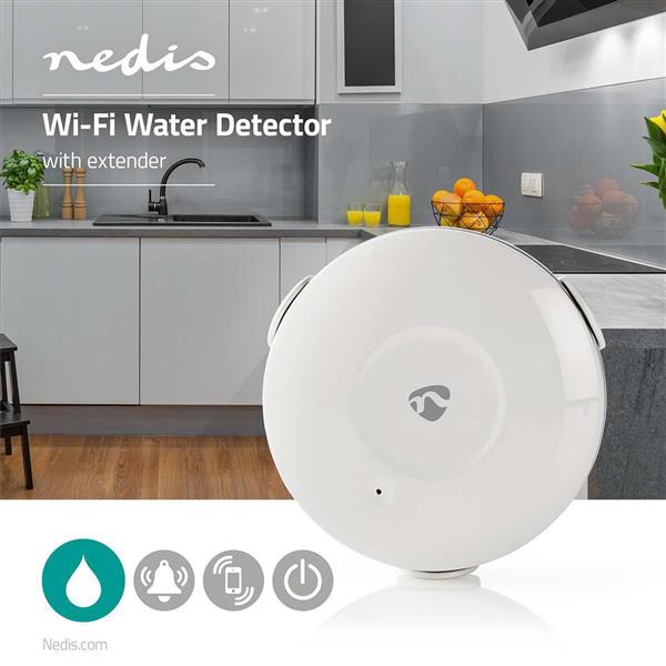 Grote foto wi fi smart waterdetector batterijgevoed wifi smart water detector verzamelen overige verzamelingen