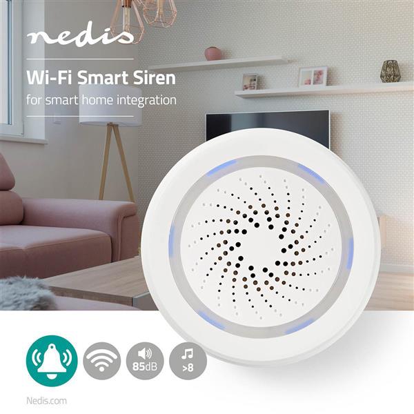 Grote foto wi fi smart sirene alarm of gong 85 db wi fi smart sirene alarm of gong 85 db verzamelen overige verzamelingen