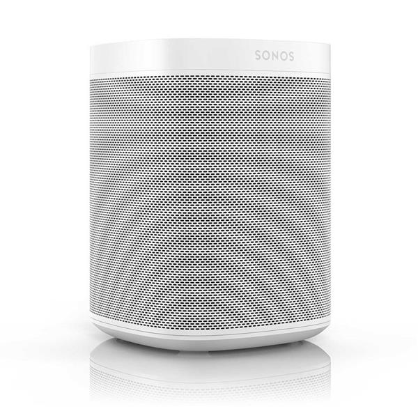 Grote foto sonos one draadloze speaker kleur wit audio tv en foto luidsprekers