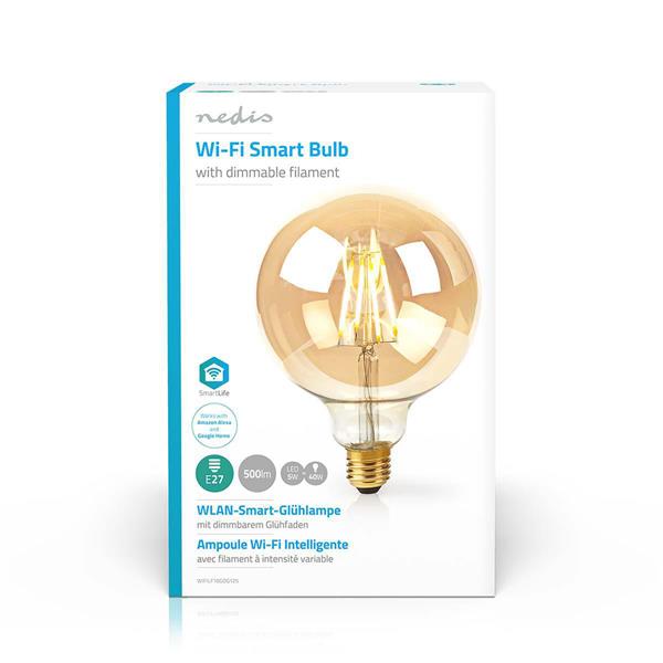 Grote foto wi fi smart led filament lamp e27 round wi fi smart led filament lamp e27 verzamelen overige verzamelingen