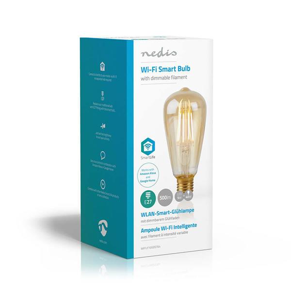 Grote foto wi fi smart led filament lamp e27 small wi fi smart led filament lamp e27 verzamelen overige verzamelingen