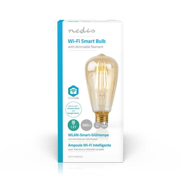 Grote foto wi fi smart led filament lamp e27 small wi fi smart led filament lamp e27 verzamelen overige verzamelingen