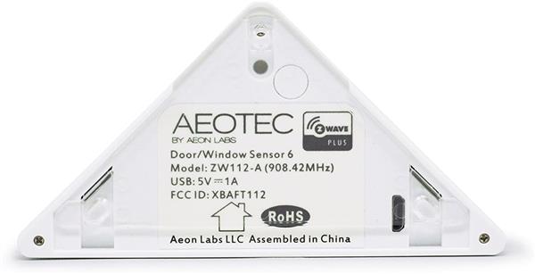 Grote foto aeotec deur raam sensor 6 aeotec deur raam sensor 6 verzamelen overige verzamelingen