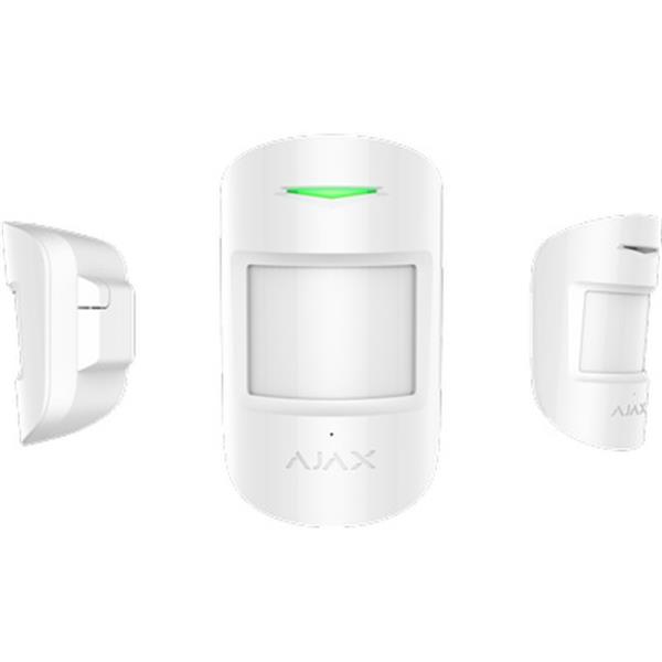 Grote foto ajax combiprotect draadloze gecombineerde bewegings en glasbreukmelder. wit ajax combiprotect wit doe het zelf en verbouw inbraaksystemen