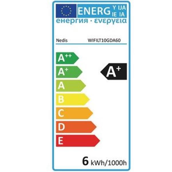 Grote foto smartlife led filament lamp e27 krul nedis smartlife e27 filament verzamelen overige verzamelingen