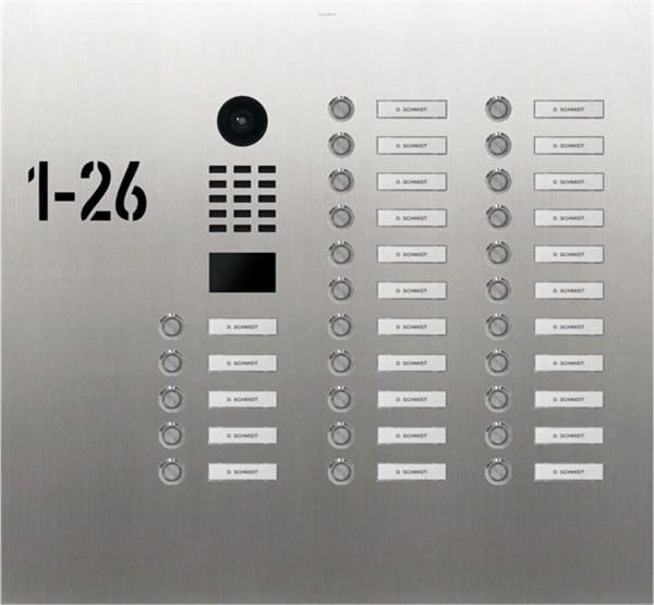 Grote foto doorbird ip intercom crb27v met 27 rvs drukknoppen audio tv en foto professionele video apparatuur