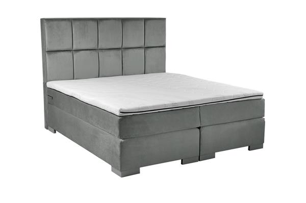 Grote foto boxspring nessa 120x190 zwart huis en inrichting bedden