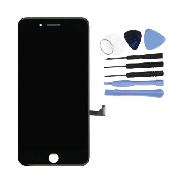Grote foto iphone 7 plus scherm touchscreen lcd onderdelen aaa kwaliteit zwart gereedschap telecommunicatie toebehoren en onderdelen