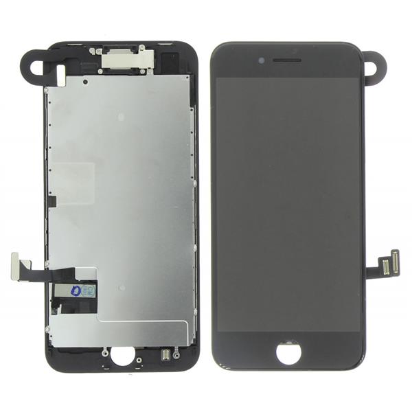 Grote foto iphone 8 voorgemonteerd scherm touchscreen lcd onderdelen aaa kwaliteit zwart telecommunicatie toebehoren en onderdelen