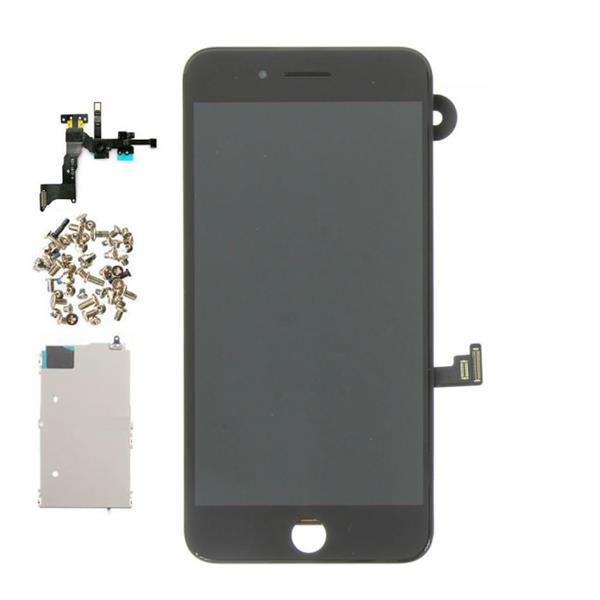 Grote foto iphone 8 plus voorgemonteerd scherm touchscreen lcd onderdelen aaa kwaliteit zwart telecommunicatie toebehoren en onderdelen