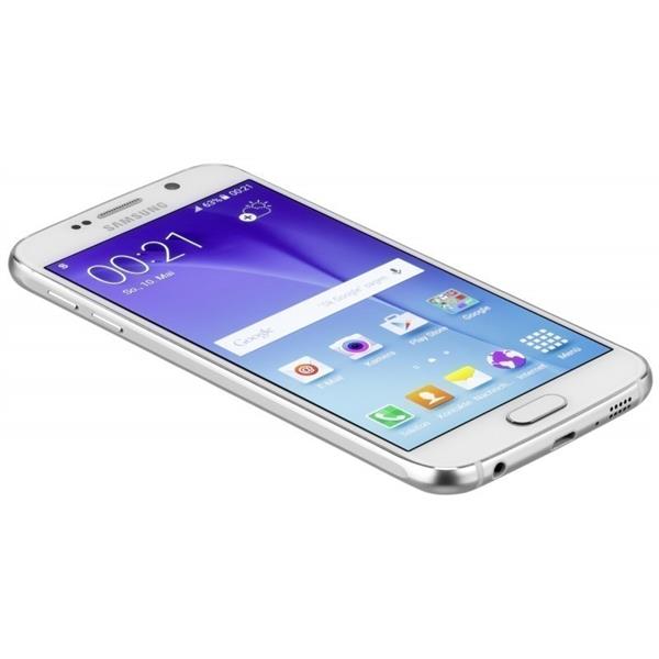 Grote foto samsung galaxy s6 g920f smartphone unlocked sim free 32 gb nieuwstaat wit 3 jaar garantie telecommunicatie mobieltjes