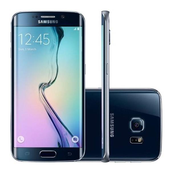 Grote foto samsung galaxy s6 edge smartphone unlocked sim free 32 gb nieuwstaat zwart 3 jaar garantie telecommunicatie mobieltjes