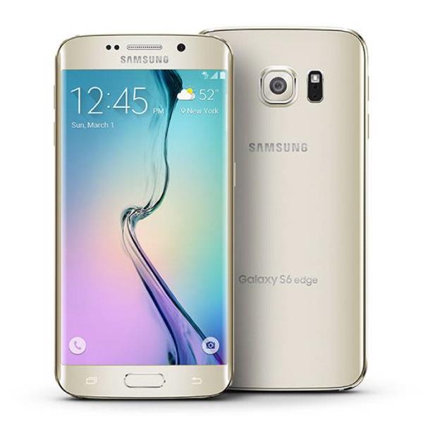 Grote foto samsung galaxy s6 edge smartphone unlocked sim free 32 gb nieuwstaat goud 3 jaar garantie telecommunicatie mobieltjes