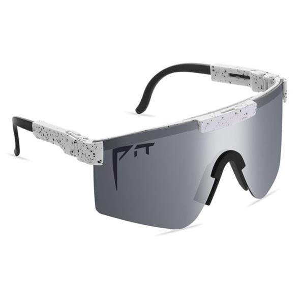 Grote foto gepolariseerde zonnebril fiets ski sport bril shades uv400 grijs kleding dames sieraden