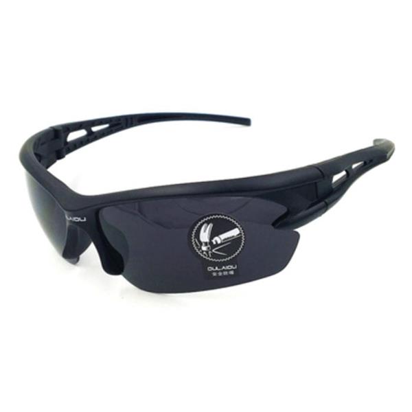 Grote foto gepolariseerde ski zonnebril sport skibril shades zwart kleding dames sieraden