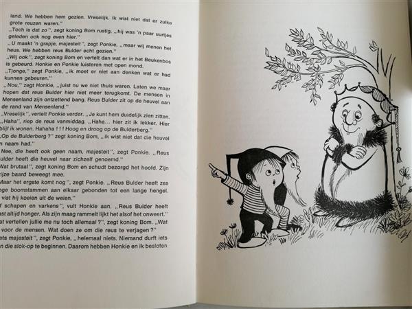 Grote foto honkie en ponkie op de bulderberg 1973 boeken jeugd onder 10 jaar