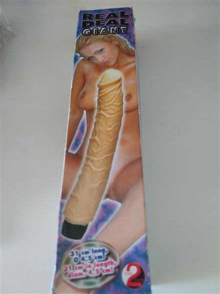 Grote foto real deal giant vibrator erotiek vibrators