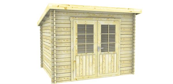 Grote foto tuinhuis blokhut 3020 l 300 x 200 x 230cm tuin en terras tuinhuisjes en blokhutten