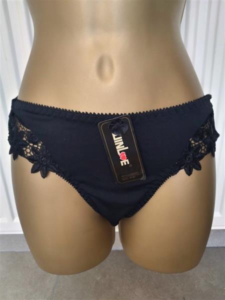 Grote foto zwarte doorzichtige bh met slip voor d cups kleding dames ondergoed en lingerie