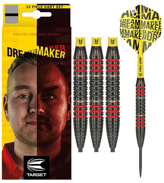 Grote foto target dimitri van den bergh brass 22g target dimitri van den bergh brass 22g sport en fitness darts