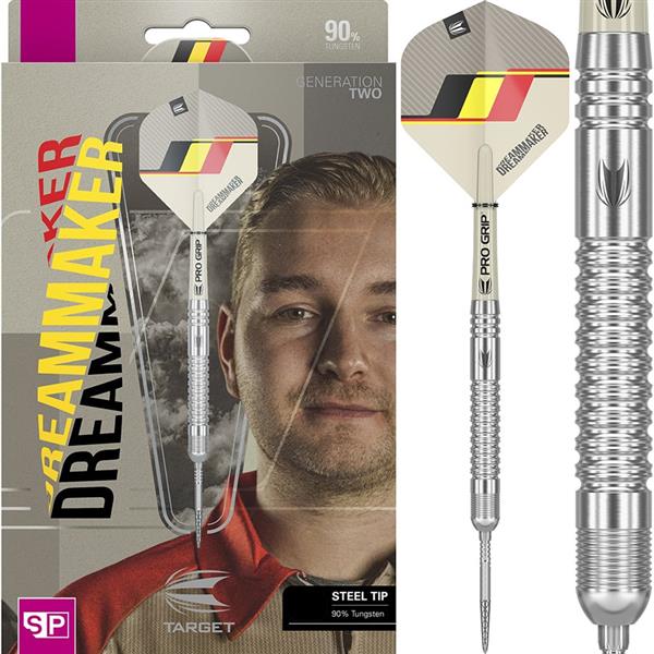 Grote foto target dimitri van den bergh g2 90 swiss 25 gram sport en fitness darts