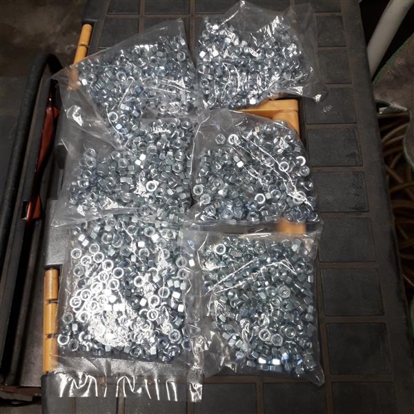 Grote foto moeren nieuw doe het zelf en verbouw ijzerwaren en bevestigingsmiddelen