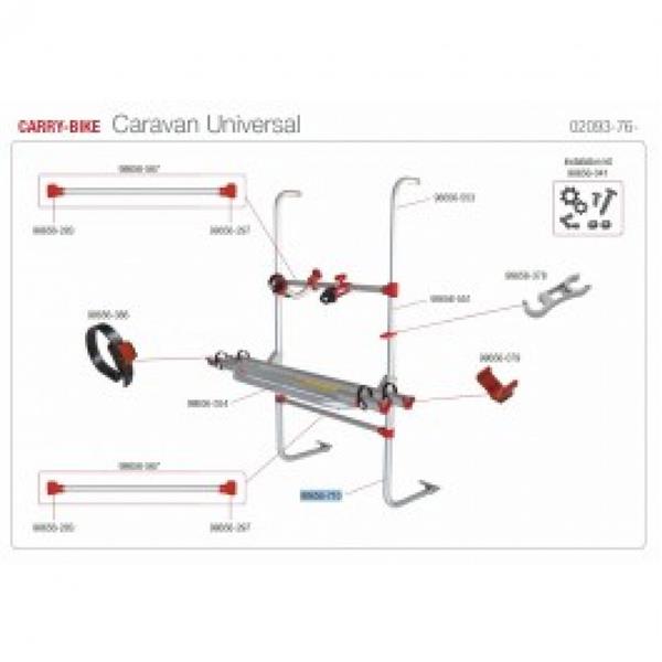 Grote foto fiamma lower structure cb caravan universal 98656 710 caravans en kamperen caravan accessoires