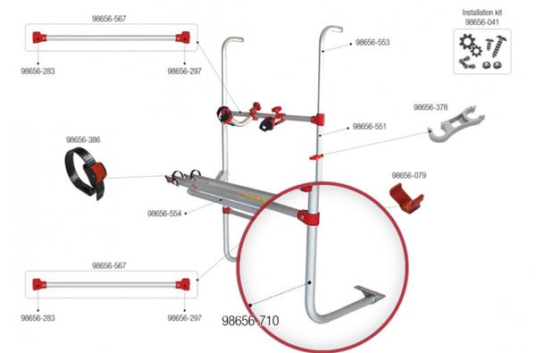 Grote foto fiamma lower structure cb caravan universal 98656 710 caravans en kamperen caravan accessoires