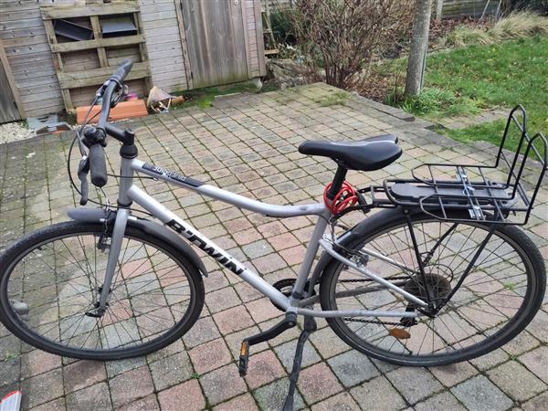 Grote foto hybride herenfiets riverside 100 fietsen en brommers herenfietsen