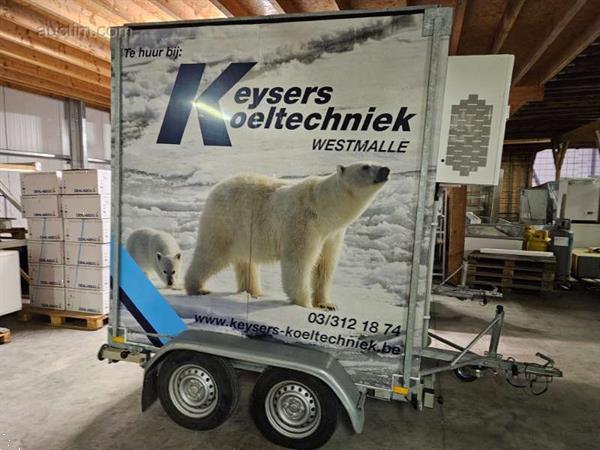 Grote foto gekoelde aanhangwagen doe het zelf en verbouw trailers