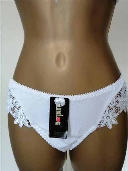 Grote foto elegante witte bh met slip voor d cups kleding dames ondergoed en lingerie