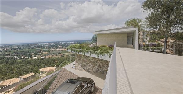 Grote foto bespoke designervilla panoramische zichten huizen en kamers bouw projecten
