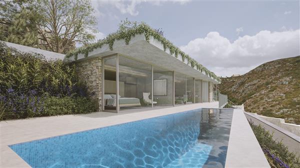 Grote foto bespoke designervilla panoramische zichten huizen en kamers bouw projecten