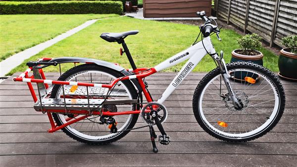 Grote foto inklapbare bakfiets fietsen en brommers bakfietsen