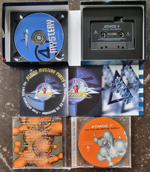 Grote foto cd atmoz 4 mystery en the fun da mental edition cd en dvd dance en house