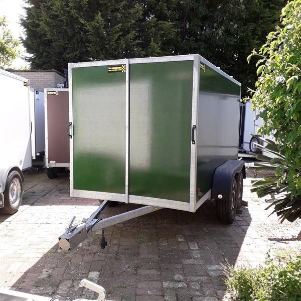 Grote foto trailer met valdeur 750 kg auto diversen aanhangers