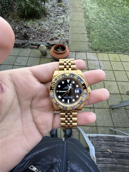 Grote foto rolex gmt master sieraden tassen en uiterlijk heren