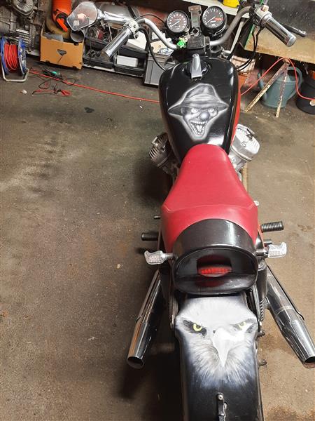 Grote foto moto te koop motoren honda