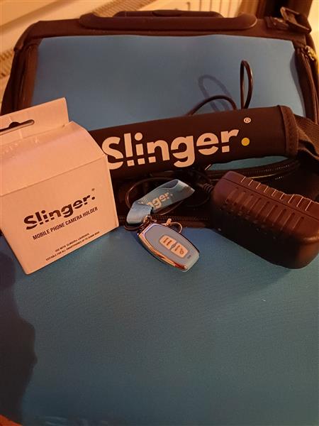 Grote foto slinger bag tennisballenmachine sport en fitness tennis