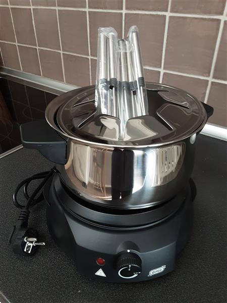 Grote foto elektrisch fonduestel huis en inrichting keukenapparatuur
