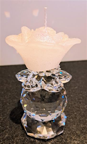 Grote foto te koop swarovski kandelaartje 103 010281 antiek en kunst decoraties