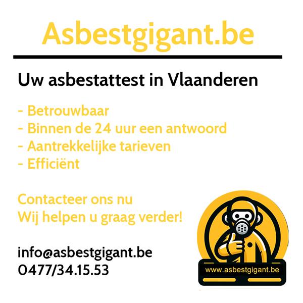 Grote foto asbestgigant de beste asbestattesten diensten en vakmensen algemeen