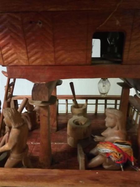 Grote foto exotische houten hut filippijnen verzamelen overige
