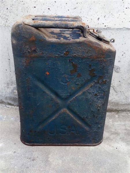 Grote foto ww2 gas container usa verzamelen militaria tweede wereldoorlog