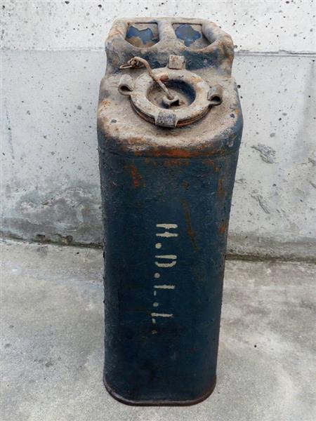 Grote foto ww2 gas container usa verzamelen militaria tweede wereldoorlog