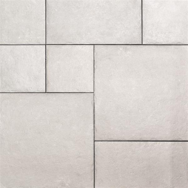 Grote foto castle stones keramische kloostertegels onderhoudsvrij wit beige 34.95m doe het zelf en verbouw tegels