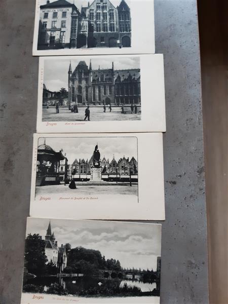 Grote foto oude brugse postkaarten hobby en vrije tijd overige hobby en vrije tijd