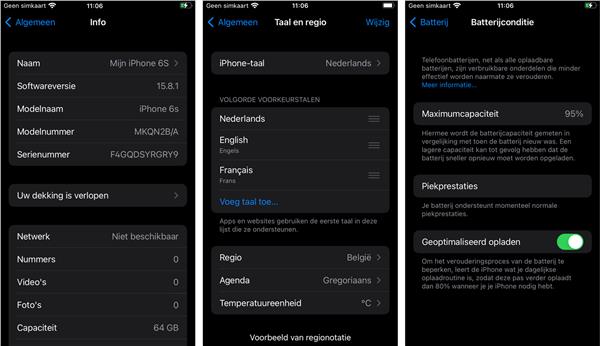 Grote foto iphone 6s 64gb telecommunicatie apple iphone